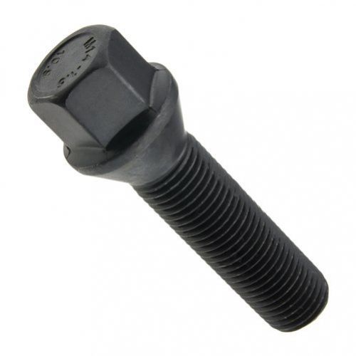 Śruba mocująca  M12x1.5 stożek 28 mm 17 czarna GEOMET (20szt) - crams543280000000.jpg