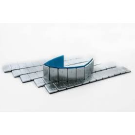 Ciężarek klejony stalowy cynkowany  30g [100 szt]  12x2,5g Super Slim, Szeroka Taśma - heack51225z000000.jpg