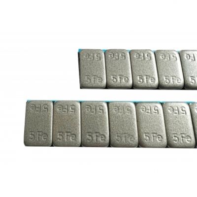 Ciężarek klejony stalowy malowany antracyt (grafit) 60g [100szt] 5g-5g szeroki pasek - heackhek51205an00.jpg